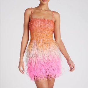 Nadine Merabi Cassie Sunset Dress